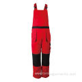 Red with black  Winter Bib Pants